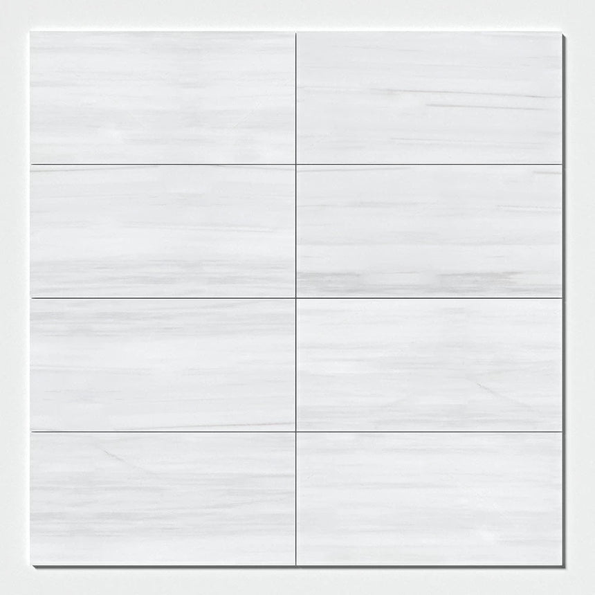 Bianco Dolomite Polished Marble Tiles