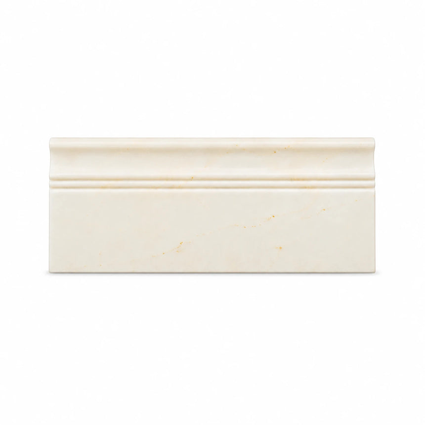 Calacatta Amber Marble Polished Skirting Board 305x120x20mm