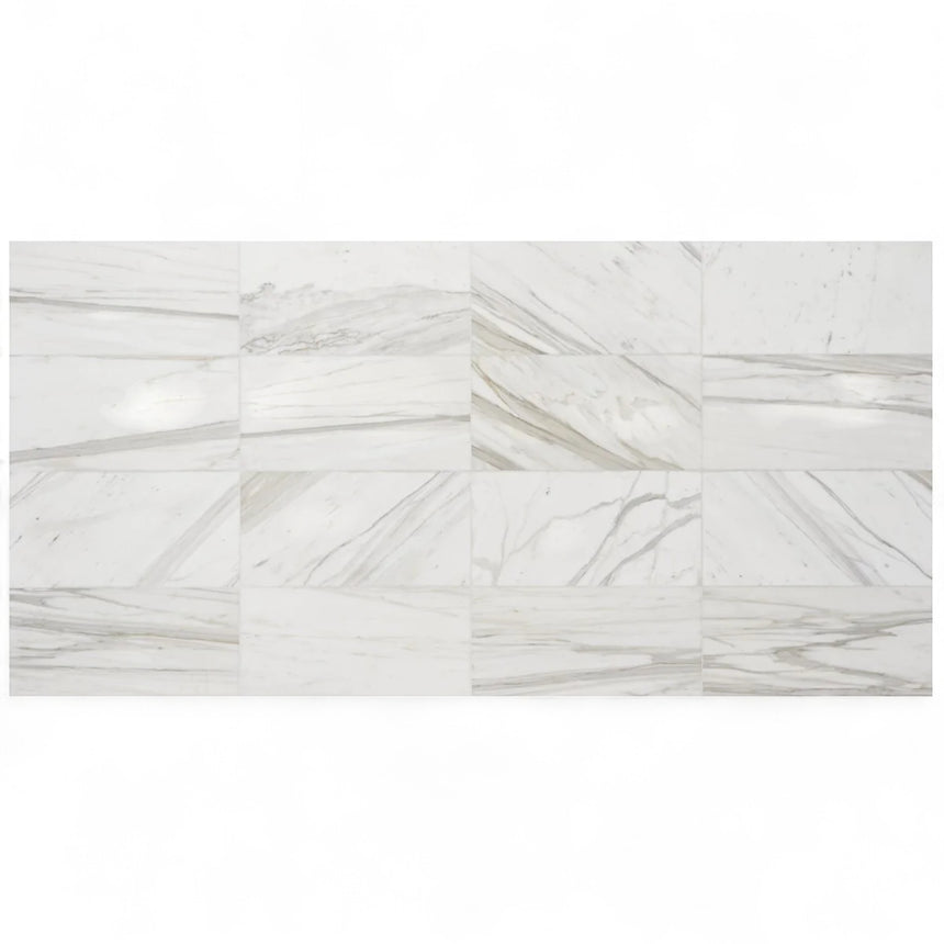 Calacatta Bergoni Honed Italian Marble Tile