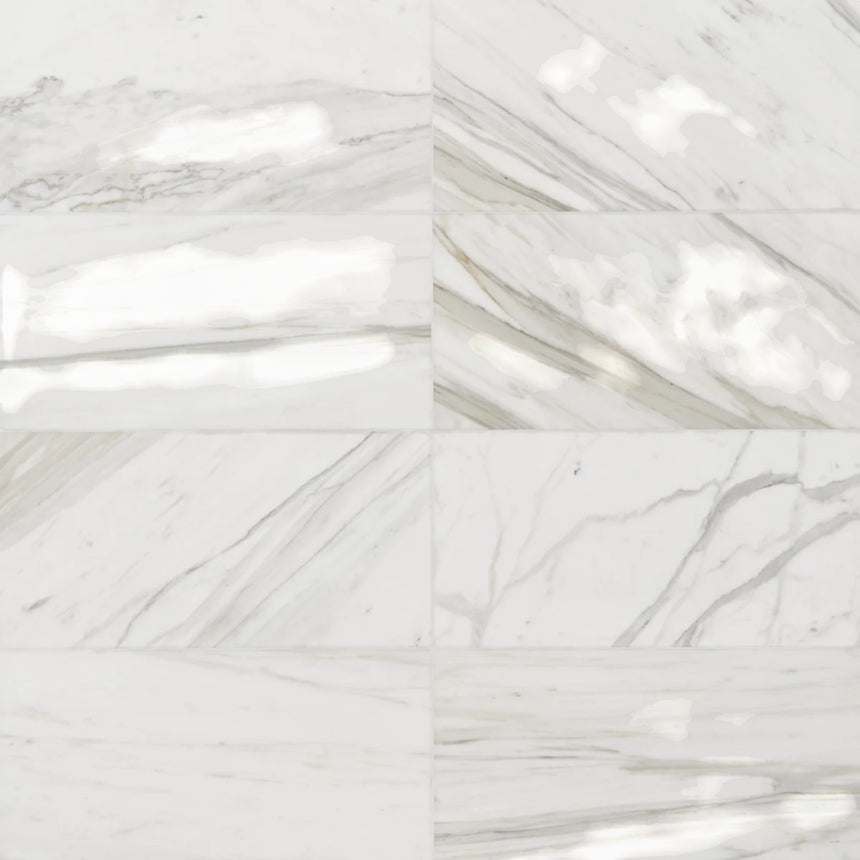 Calacatta Bergoni Honed Italian Marble Tile
