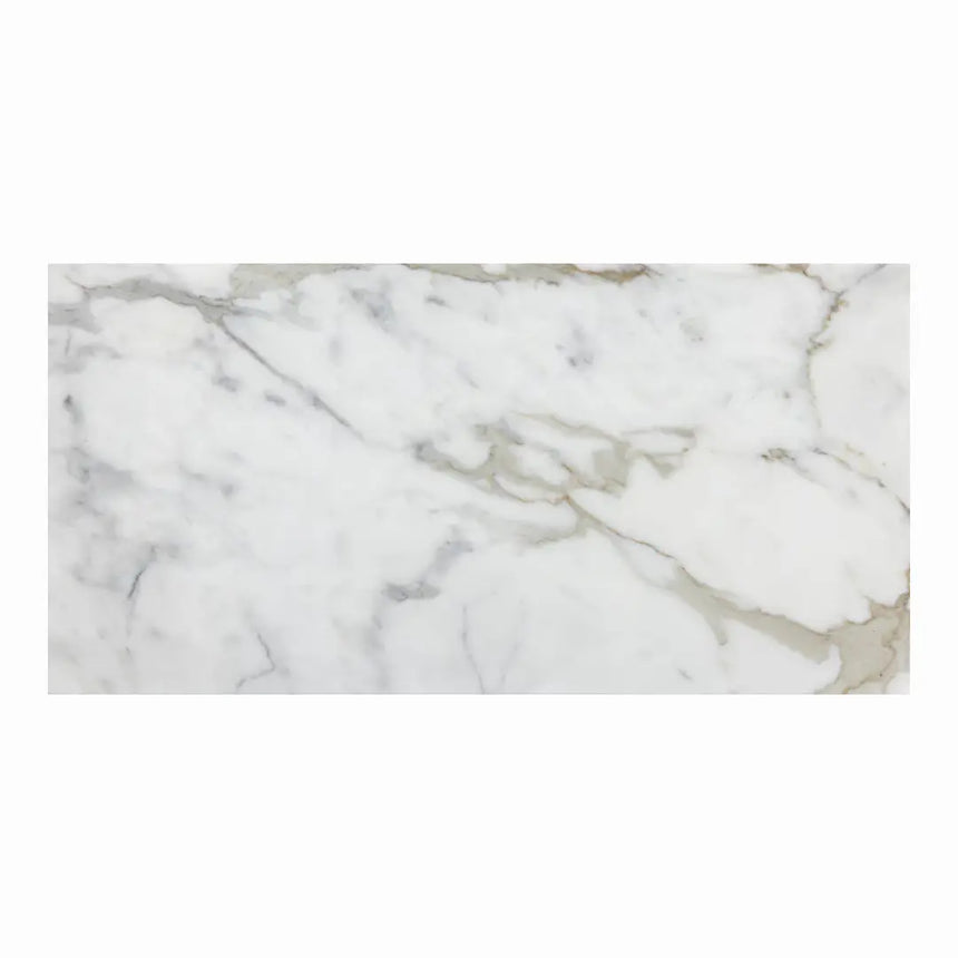 Calacatta Bergoni Polished Italian Marble Tile