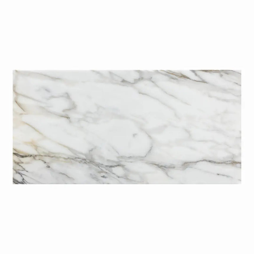 Calacatta Bergoni Polished Italian Marble Tile