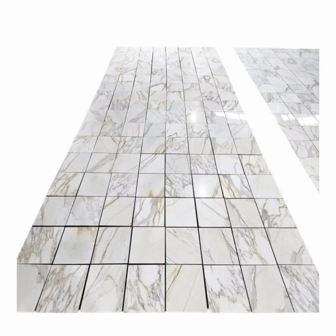 Calacatta Bergoni Polished Italian Marble Tile