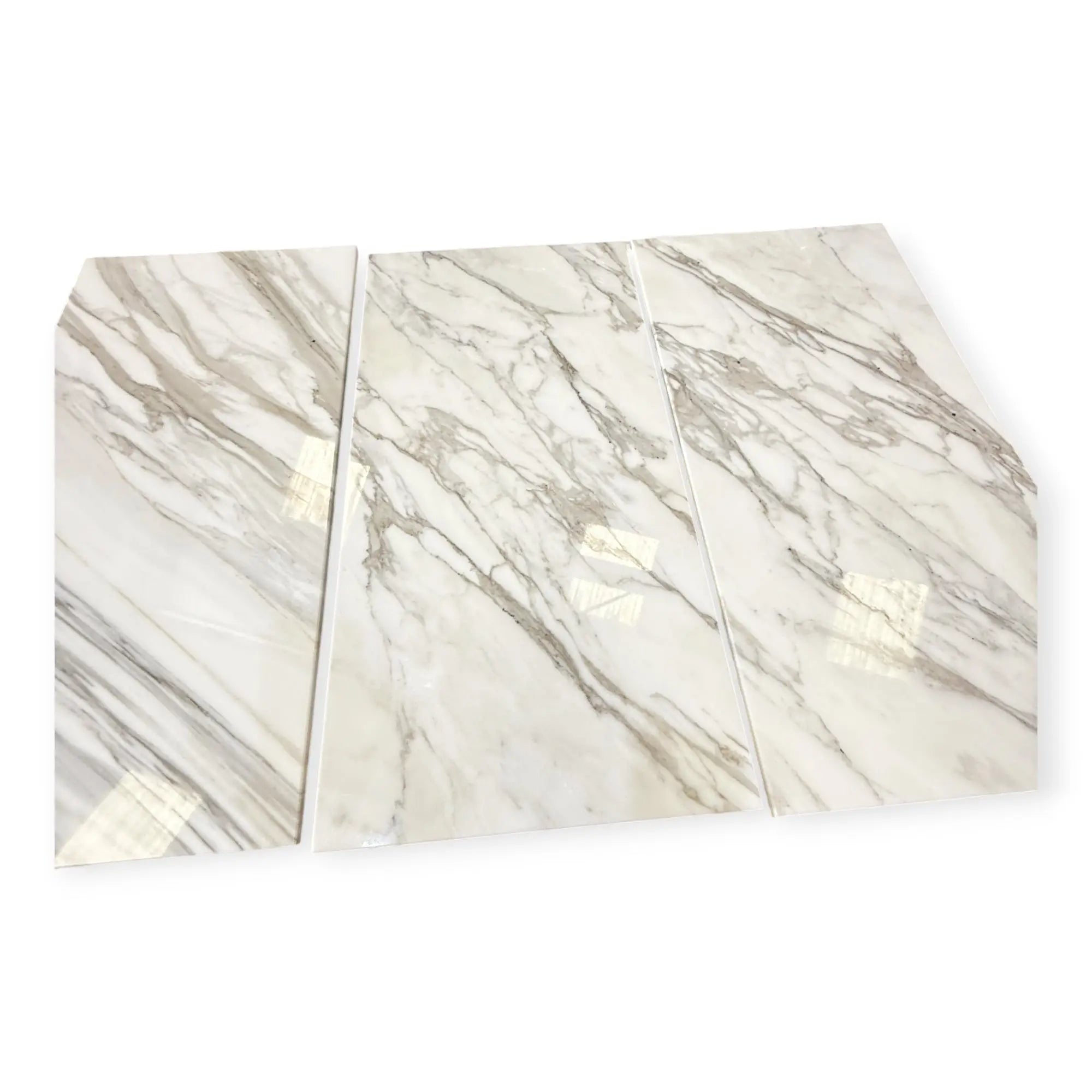 Calacatta Bergoni Polished Italian Marble Tile