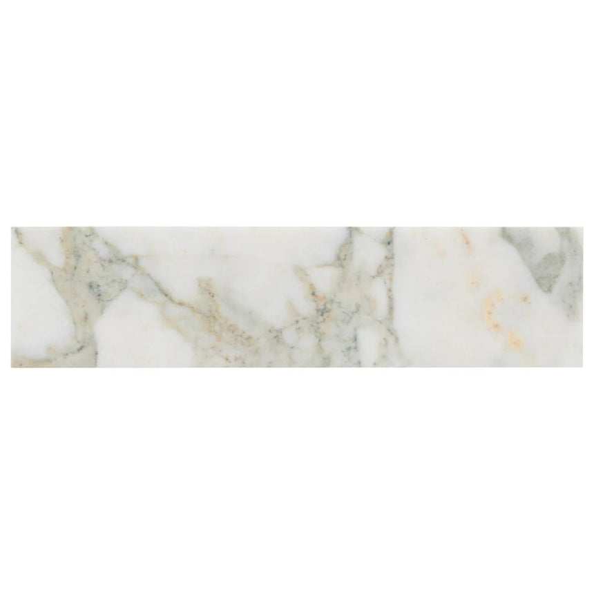 Calacatta Verde Honed Marble Tiles 70x305x10mm