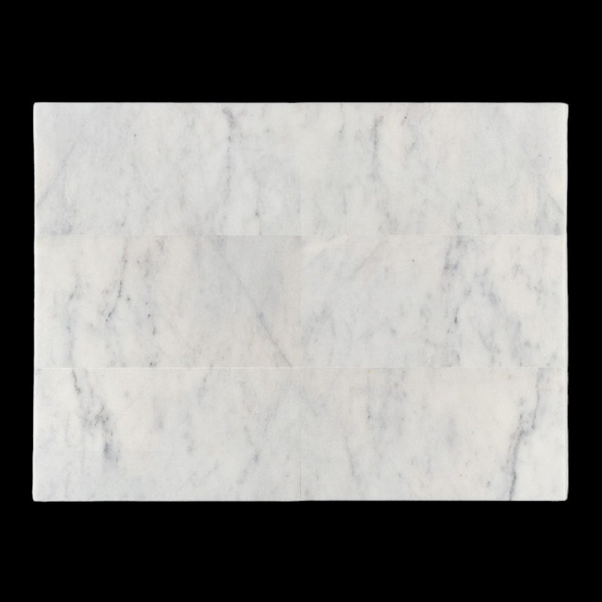 Bianco Carrara T Honed Marble Tile 