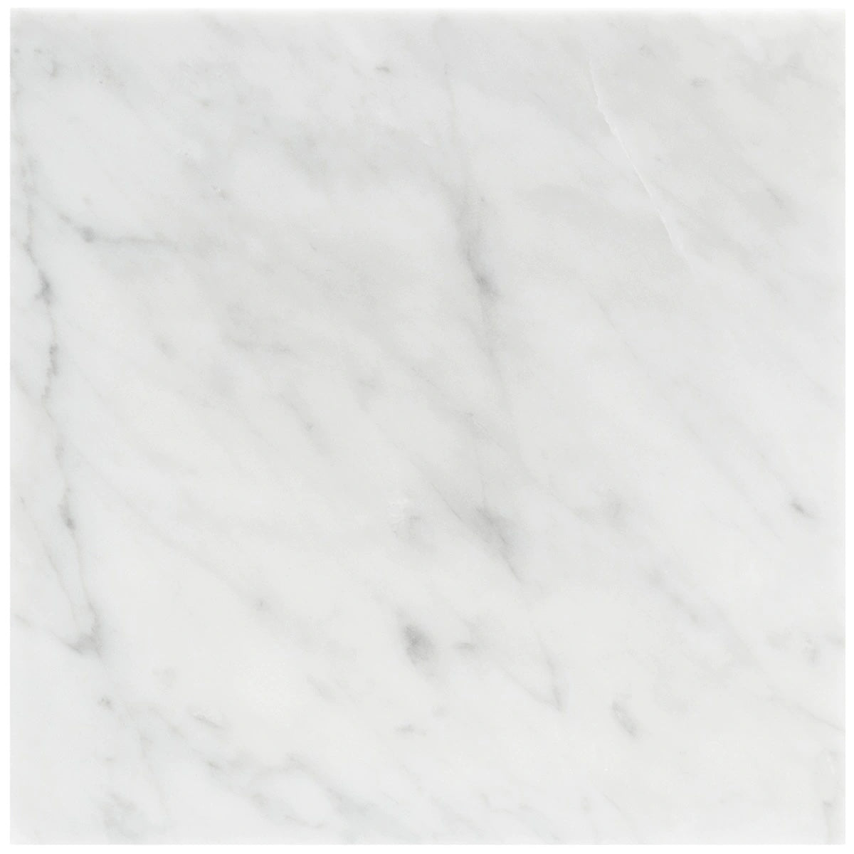 Carrara Polished Marble Tiles 610x610x10mm