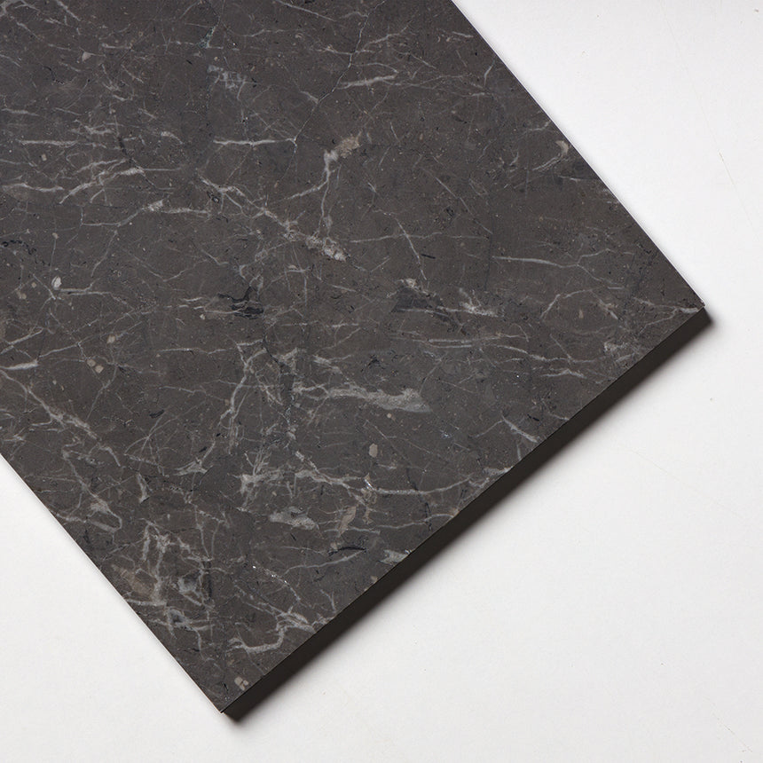 Fitz Black Honed Marble Tile – 150 × 300 × 15 mm