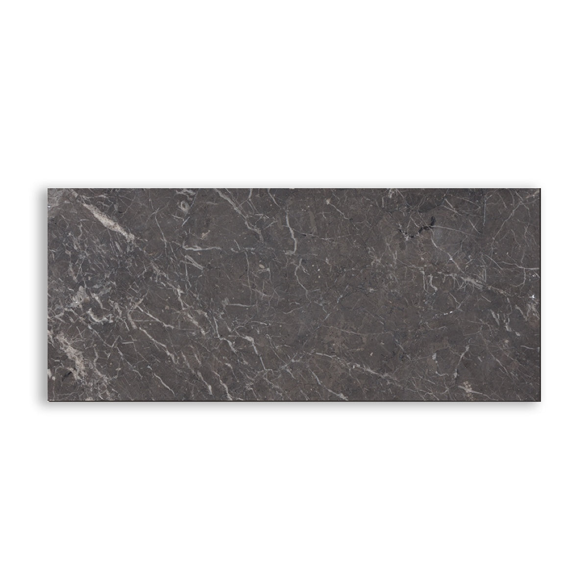 Fitz Black Honed Marble Tile – 150 × 300 × 15 mm