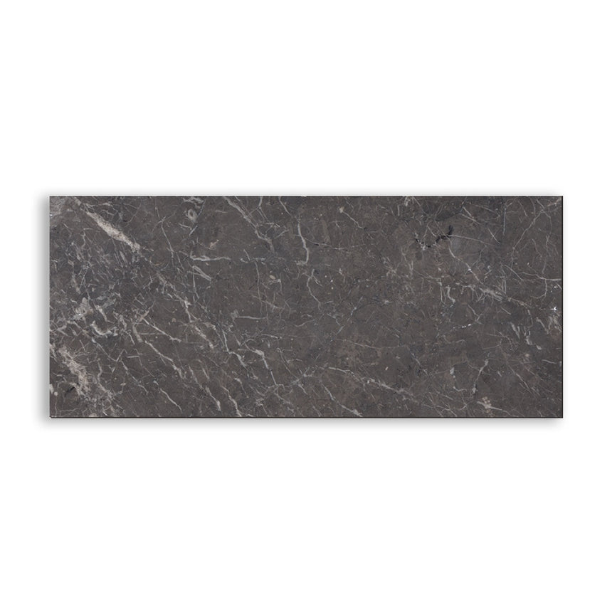 Fitz Black Honed Marble Tile – 150 × 300 × 15 mm