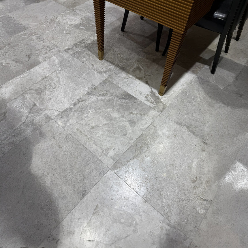 Tundra Honed Marble Tiles 610x610 - Elegant Stone Design