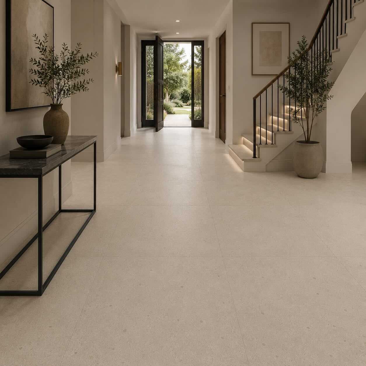 Moleanos Blue Honed Limestone Tiles 762x762×20MM