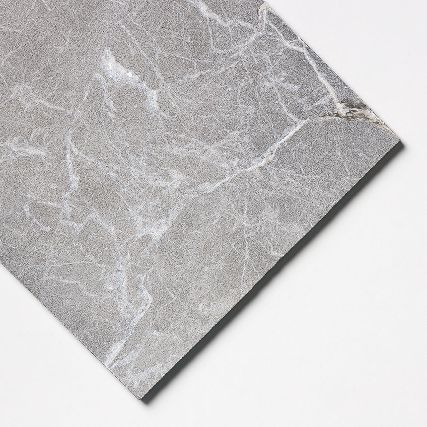 Natural black marble stone tile with aged surface