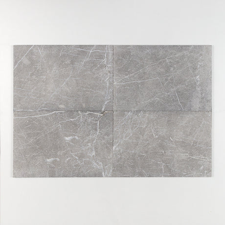 Natural black marble stone tile with aged surface