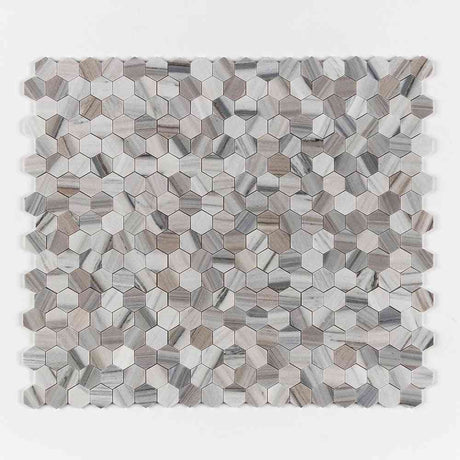 Hexagon Marble Mosaic Tiles
