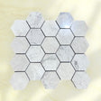 Tundra Gray Hexagon Polished Marble Mosaic
