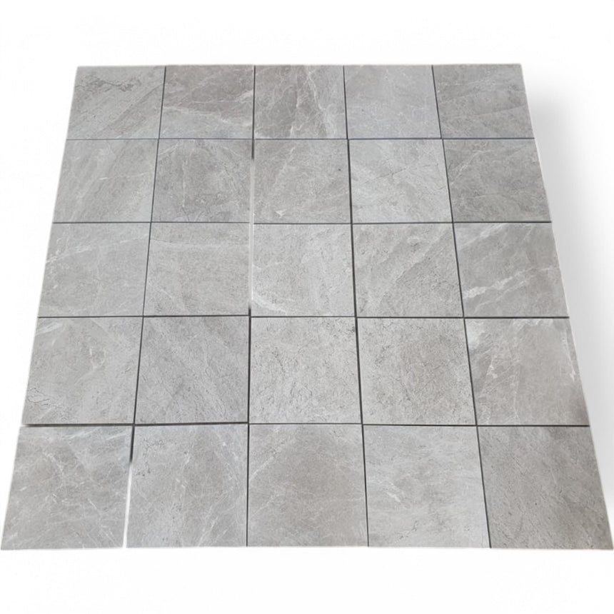 Tundra Honed Marble Tiles 610x610x15mm