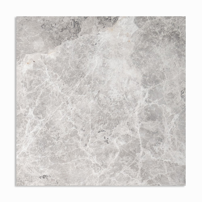 Tundra Honed Marble Tiles 610x610x15mm