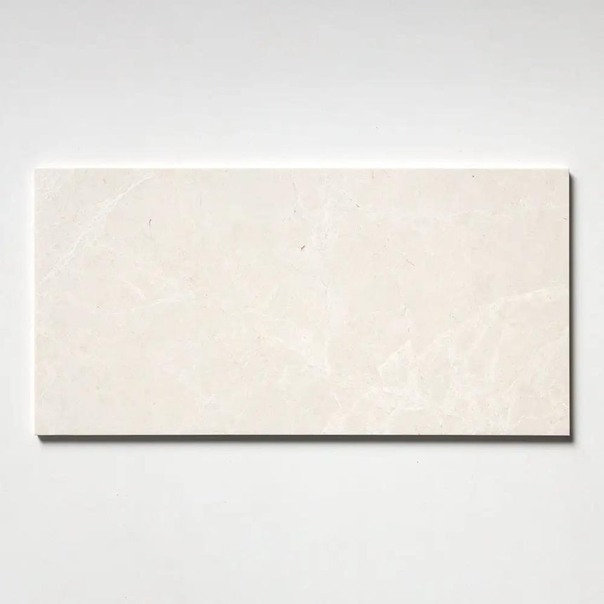 White Emperador Polished Marble Tile
