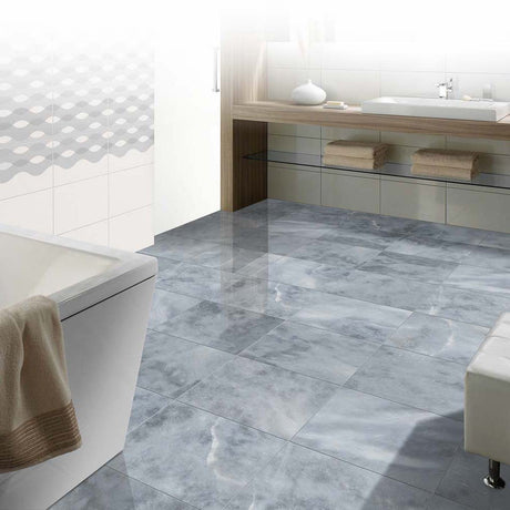 Bardiglio Polished Marble Tiles