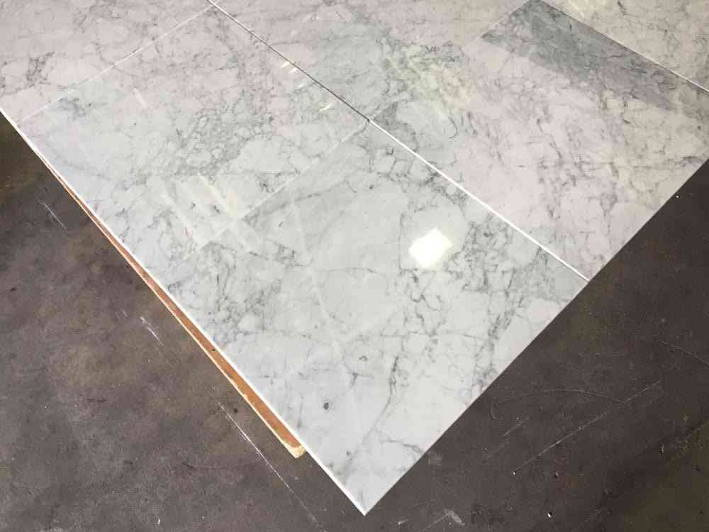 Marble Tiles - Bardiglio Polished Italian Marble Tiles 400x400mm - intmarble