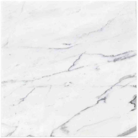 Marble Tiles - Bianco Statuario Polished Marble Tiles 457x457mm - intmarble