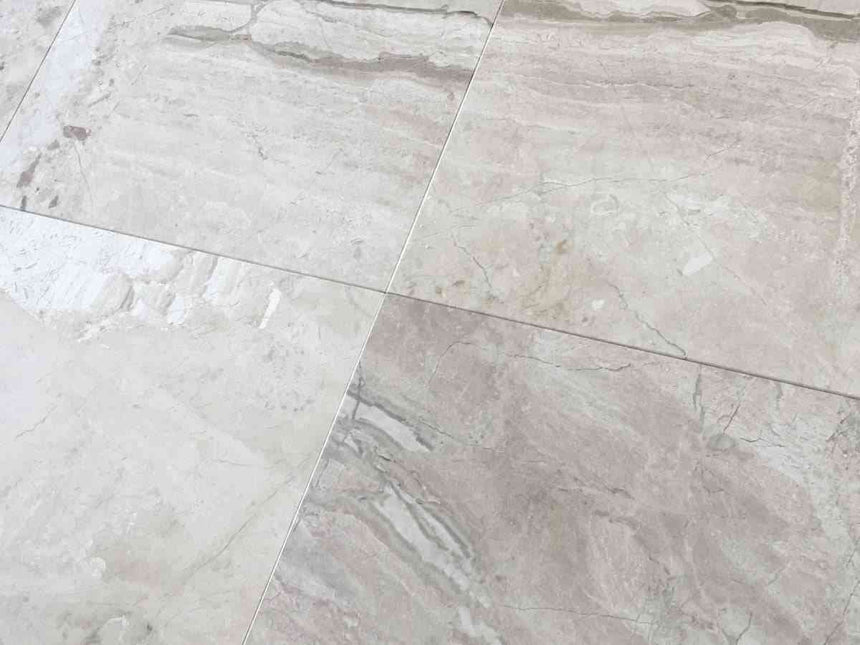 Marble Tiles - Royal Marfil Honed Marble Tiles 600x600x15mm - intmarble