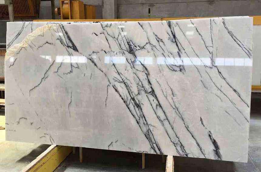 Marble Tiles - Lilac Marble Slab - intmarble