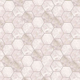 Marble Tiles - Tundra Hexagon Marble Mosaic Tiles 48x48mm - intmarble