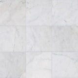 Marble Tiles - Bianco Ibiza Honed Marble Tiles 610x610x15mm - intmarble