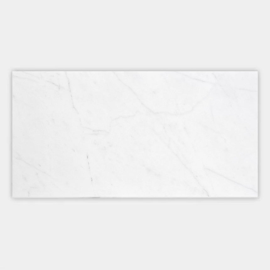 Carrara XL White Honed Italian Natural Marble