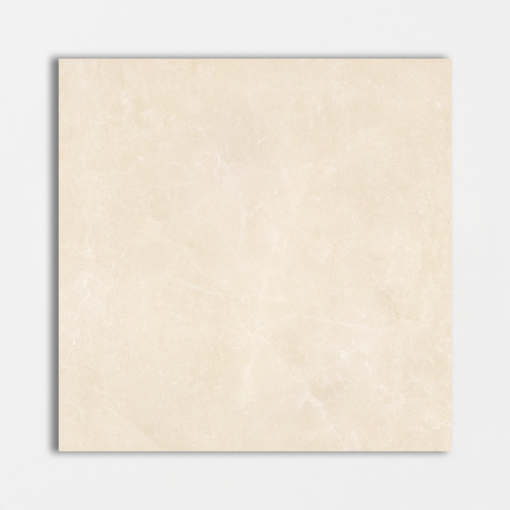 Crema Marfil Polished Marble Tile