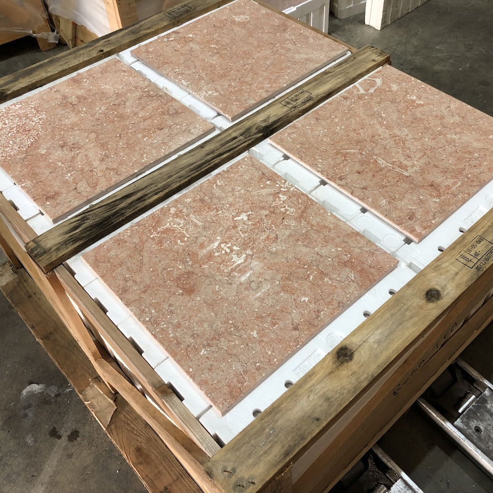 Rossa Verona Polished Marble Tile