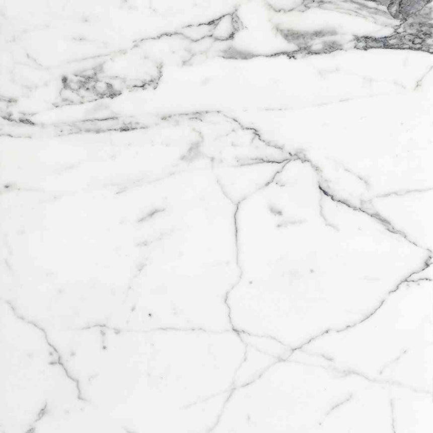 Marble Tiles - Statuario Venato Polished Marble Tiles 457x457mm - intmarble