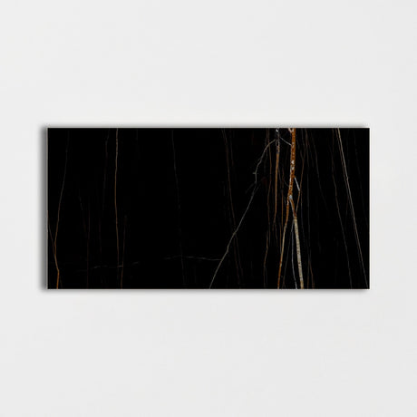 Marble Tiles - Sahara Noir Marble Slab - intmarble