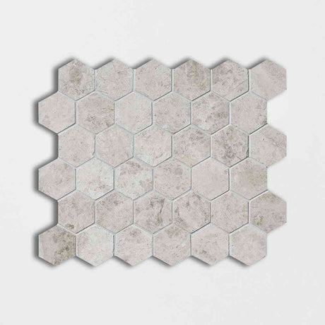 Tundra Hexagon Marble Mosaic