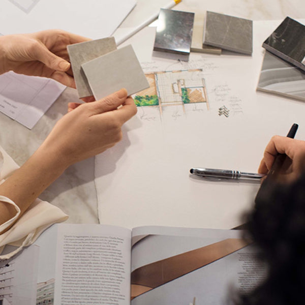 Waterjet marble decor