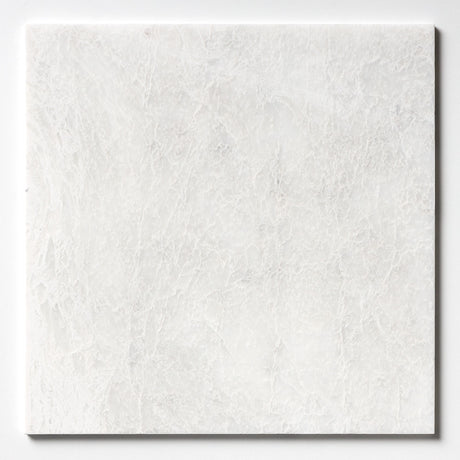 Alpina White Honed Marble Tile 305x305x10mm