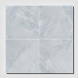 Bardiglio Honed Grey Marble Tiles 457x457x12mm