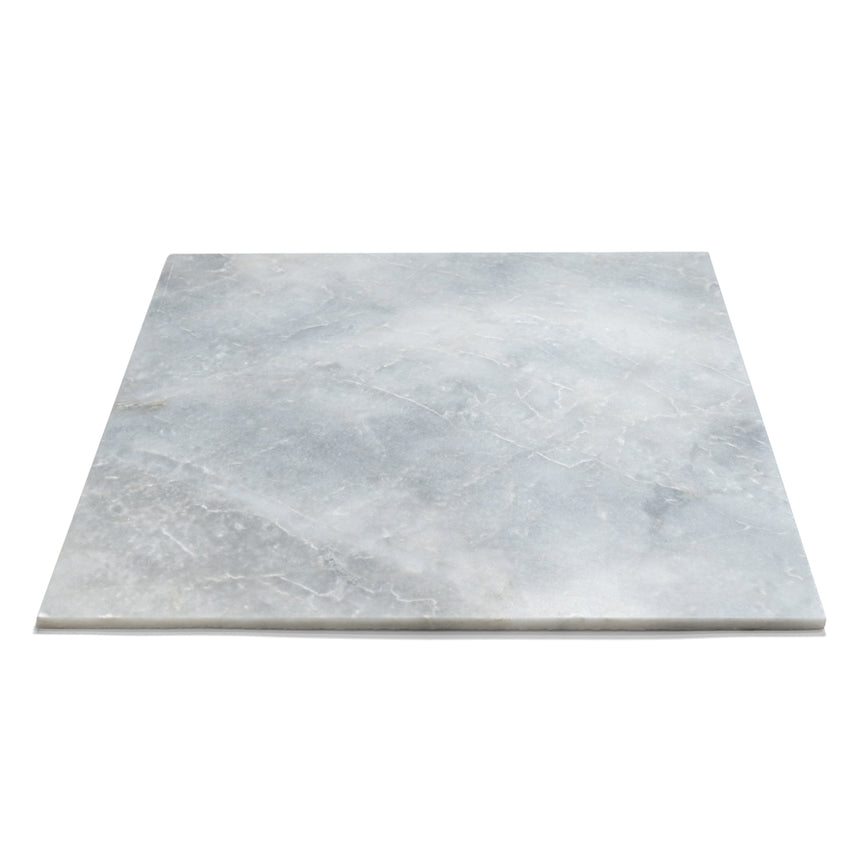Bardiglio Honed Grey Marble Tiles 457x457x12mm