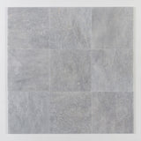 Bardiglio Honed Grey Marble Tiles 457x457x12mm
