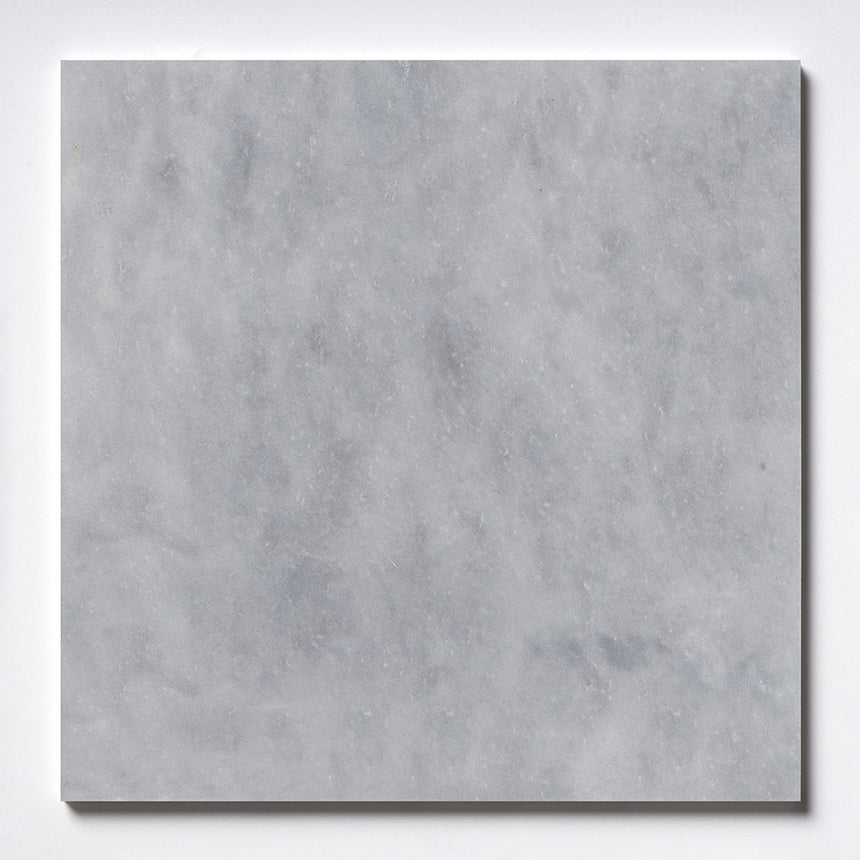 Bardiglio Honed Grey Marble Tiles 457x457x12mm