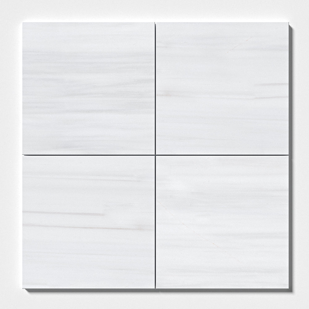 Bianco Dolomiti Polished Marble Tiles