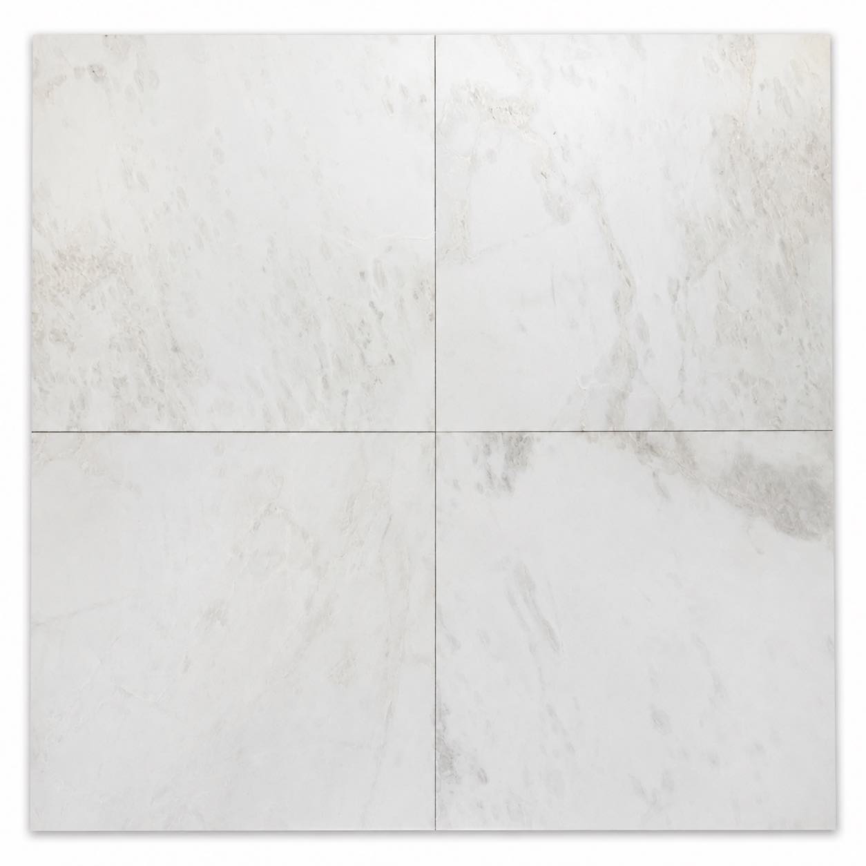 Bianco Namibia Honed Marble Tiles 400x400x12mm
