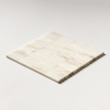 Calacatta Amber Honed Marble Iggy Maxi Mosaic | 23x151mm Chip