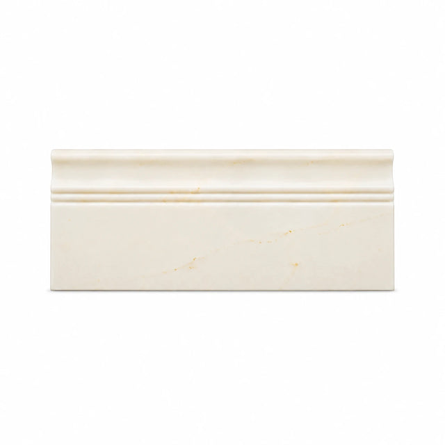 Calacatta Amber Honed Baseboard Skirting Board 130x305x20mm