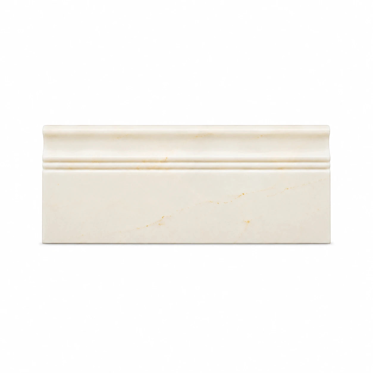 Calacatta Amber Marble Polished Skirting Board 305x120x20mm