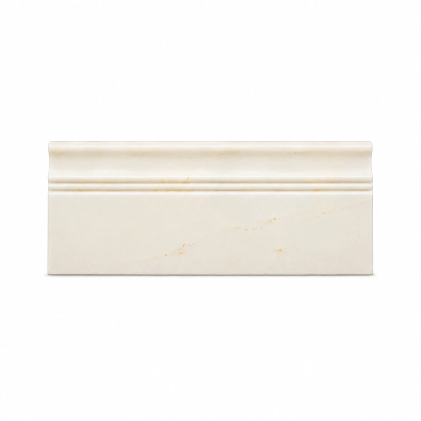 Calacatta Amber Marble Polished Skirting Board 305x120x20mm