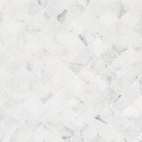 Calacatta Arabesque Marble Mosaic Tiles