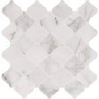 Calacatta Arabesque Marble Mosaic Tiles